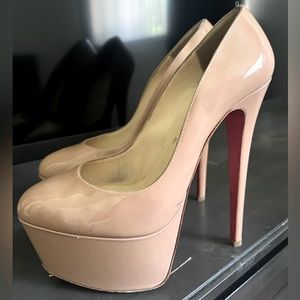 Christian louboutins (red bottoms)